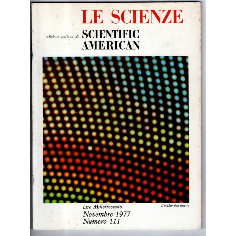 LE SCIENZE. EDIZIONE ITALIANA DI SCIENTIFIC AMERICAN-n 111, novembre-1977