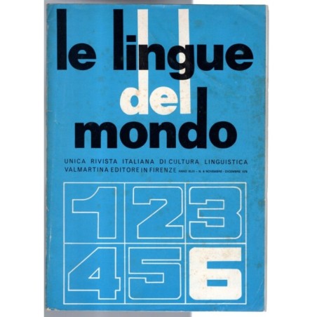 LE LINGUE DEL MONDO-n 6, novembre/dicembre-1978