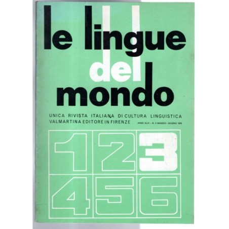 LE LINGUE DEL MONDO-n 3, maggio/giugno-1978