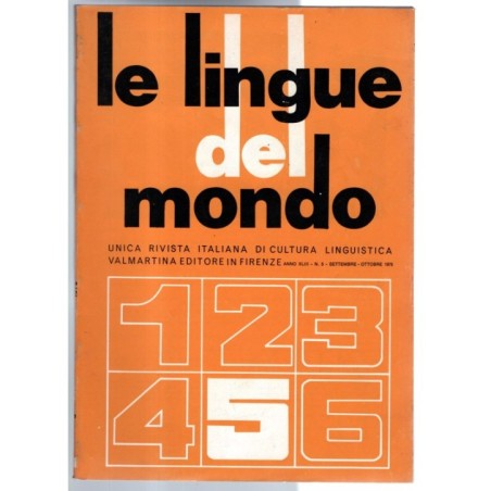 LE LINGUE DEL MONDO-n 5, settembre/ottobre-1978