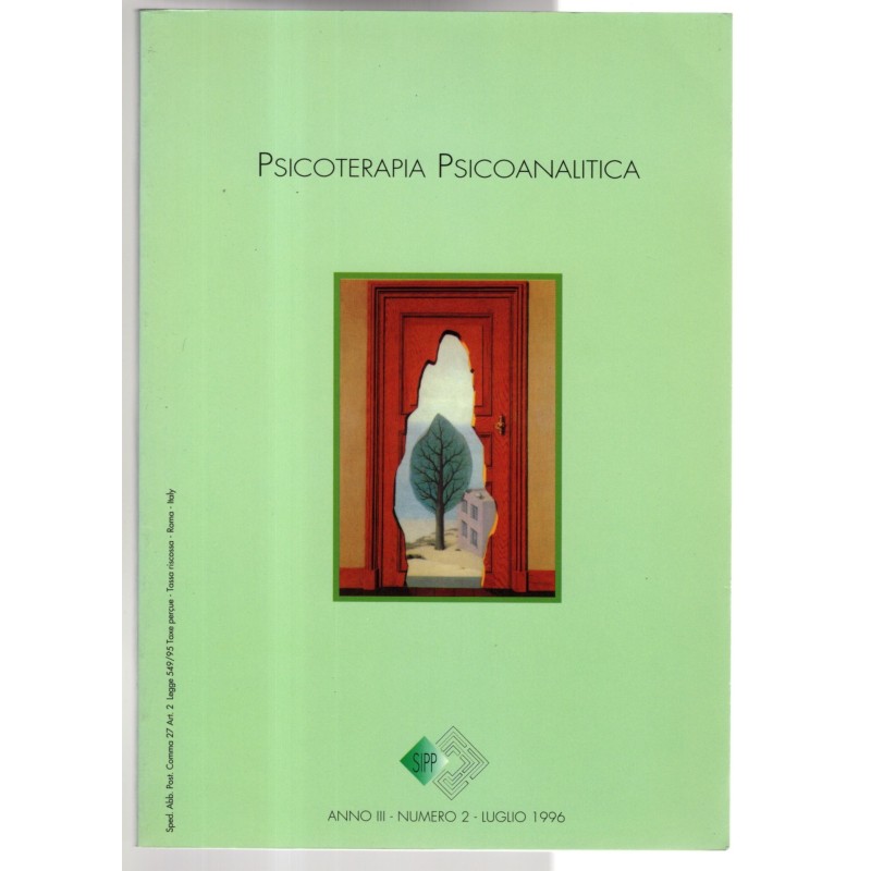 PSICOTERAPIA PSICOANALITICA-n 2, luglio-1996