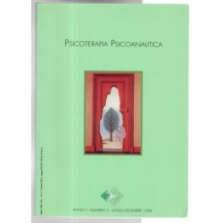 PSICOTERAPIA PSICOANALITICA-n 2, luglio/dicembre-1998