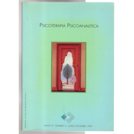 PSICOTERAPIA PSICOANALITICA-n 2, luglio/dicembre-1999