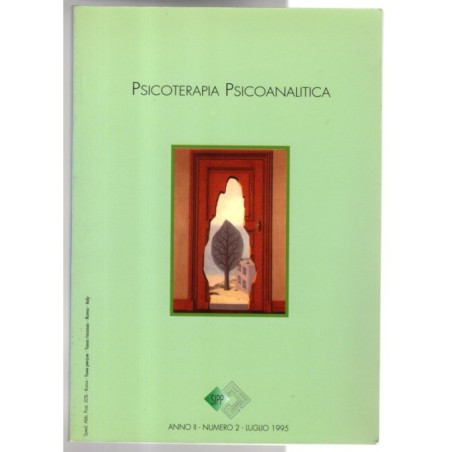 PSICOTERAPIA PSICOANALITICA-n 2, luglio-1995
