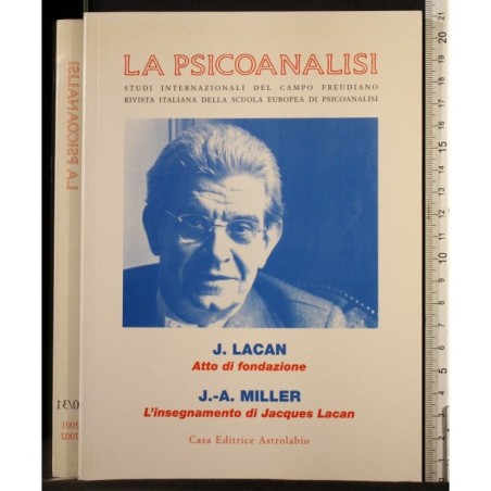 LA PSICOANALISI-n 30-31, lug/dic-gen/giu-2001-2002