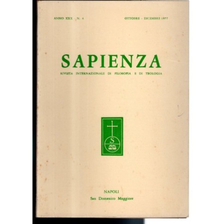 SAPIENZA-n 4, ottobre/dicembre-1977
