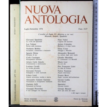 NUOVA ANTOLOGIA-fasc 2127, luglio/settembre-1978