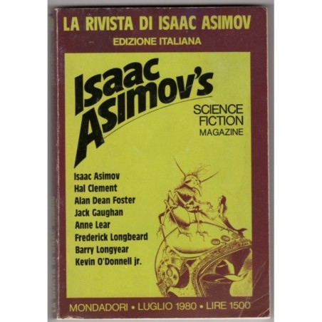 LA RIVISTA DI ISAAC ASIMOV-n 9, luglio-1980