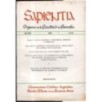 SAPIENTIA. ORGANO DE LA FACULTAD DE FILOSOFIA - N 95, GENNAIO/MARZO - 1970