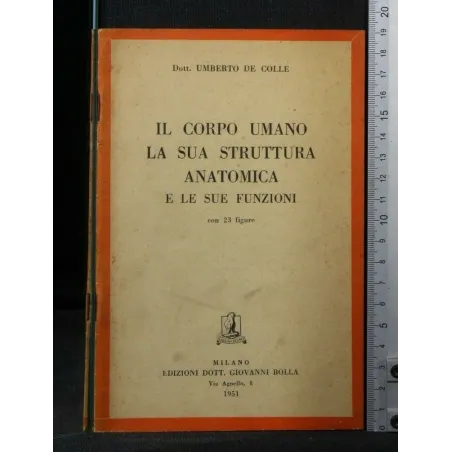IL CORPO UMANO LA SUA STRUTTURA ANATOMICA E LE SUE FUNZIONI