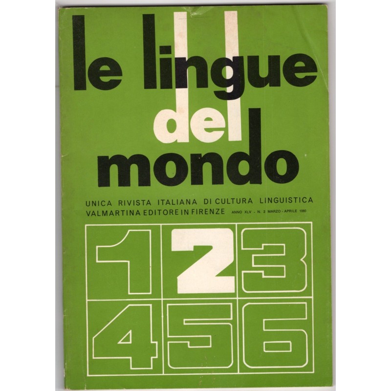 LE LINGUE DEL MONDO-n 2-1980