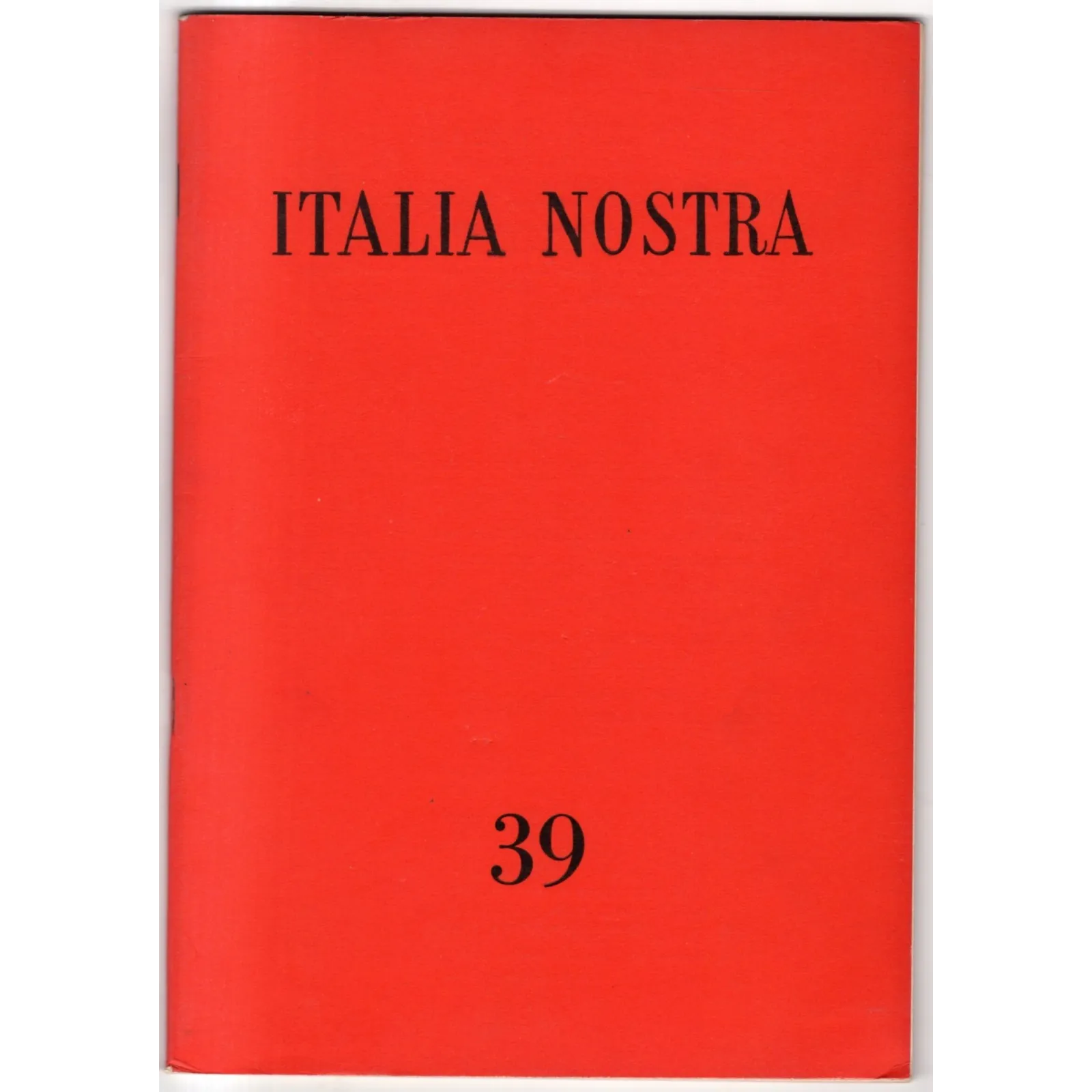 ITALIA NOSTRA-n 39-1964