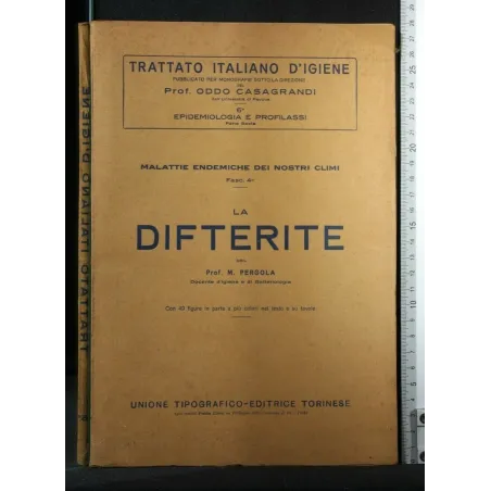MALATTIE ENDEMICHE DEI NOSTRI CLIMI LA DIFTERITE