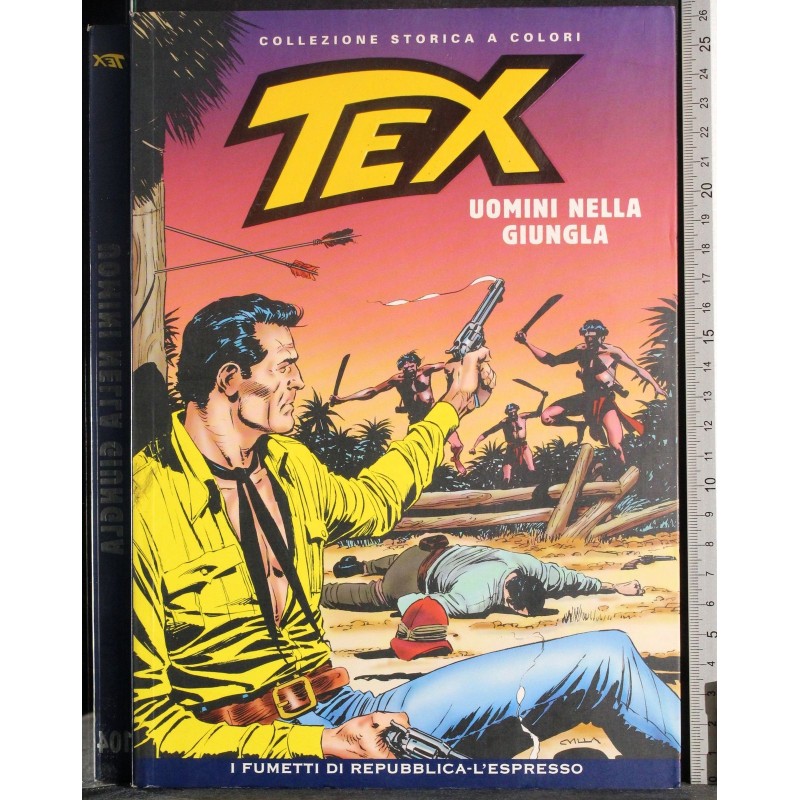 Collezione storica colori Tex 104. Uomini nella giungla