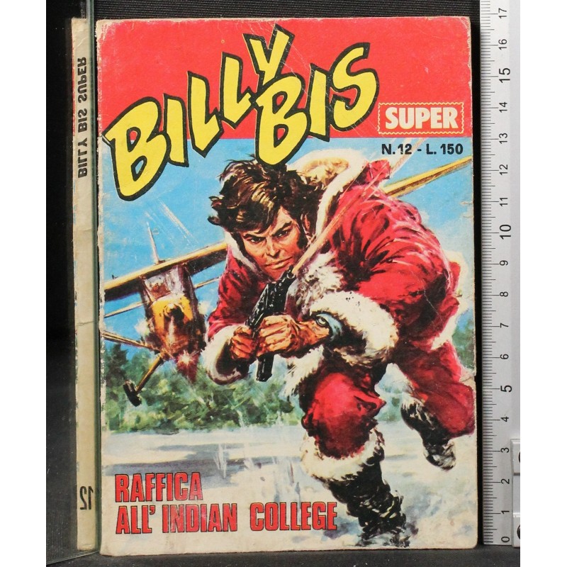 Billy bis super 12. Raffica all'indian college