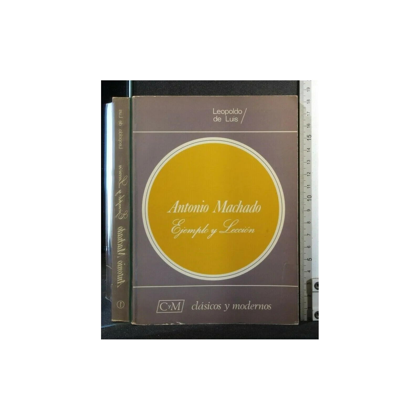 EJEMPLO Y LECCION. ANTONIO MACHADO. CYM.