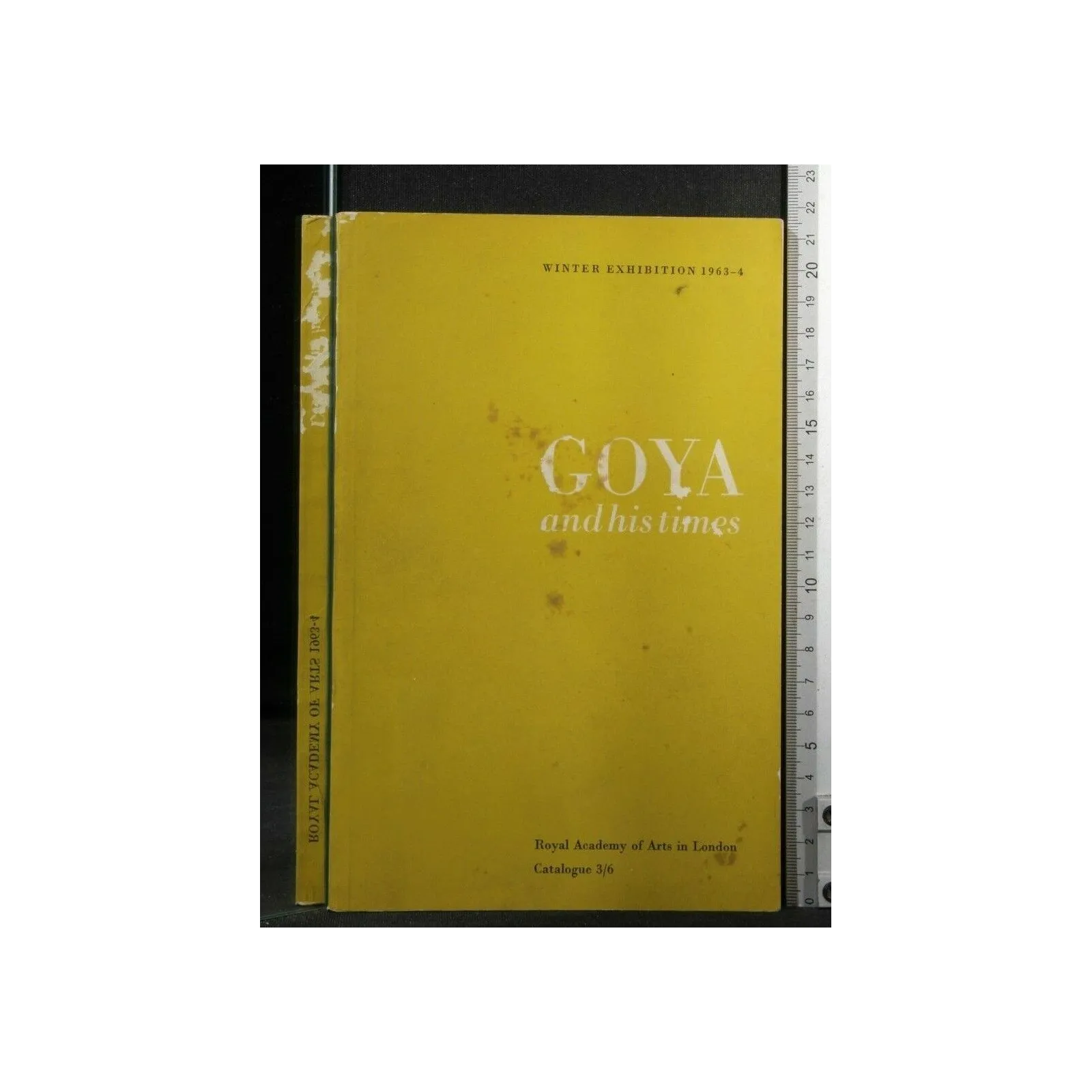 GOYA AND HIS TIMES CATALOGUE 3/6