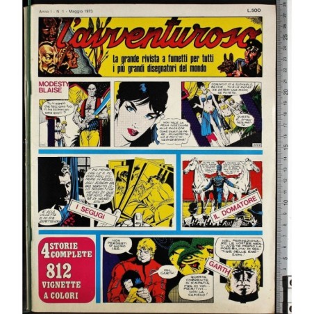 L'AVVENTUROSO - N 1, MAGGIO - 1973