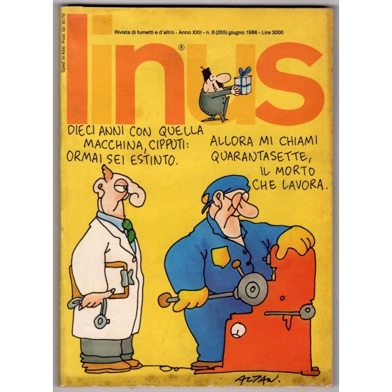 LINUS - N 255 - 1986