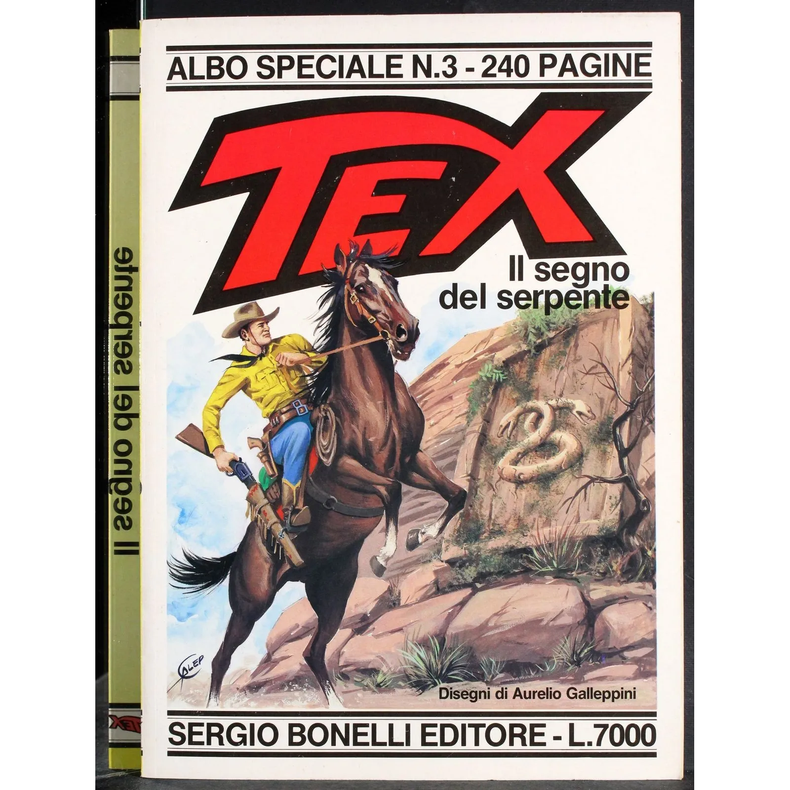 ALBO SPECIALE TEX - N 3 - 1990 - IL SEGNO DEL SERPENTE