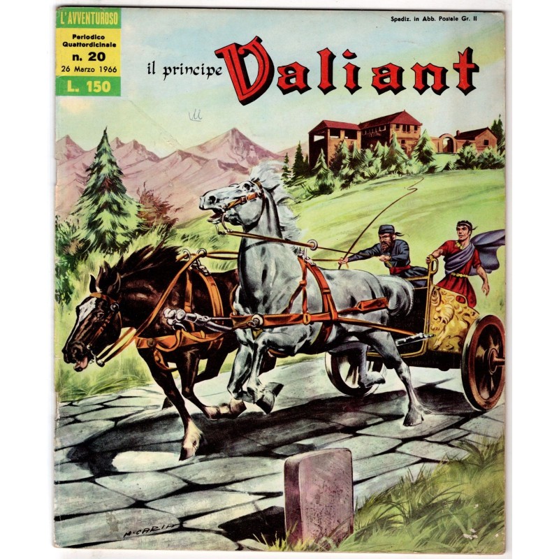 L'AVVENTUROSO. IL PRINCIPE VALIANT - N 20, 26 MARZO - 1966