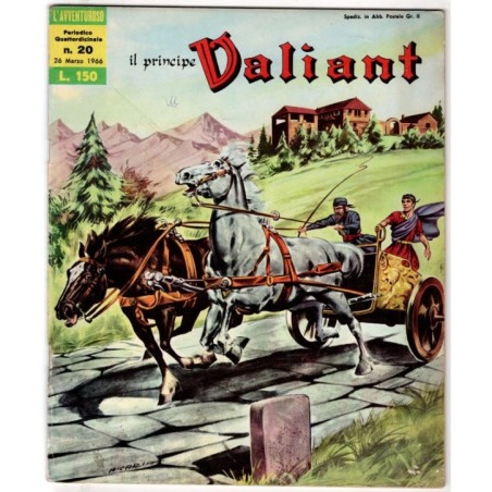 L'AVVENTUROSO. IL PRINCIPE VALIANT - N 20, 26 MARZO - 1966