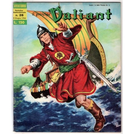 L'AVVENTUROSO. IL PRINCIPE VALIANT - N 26, 18 GIUGNO - 1966