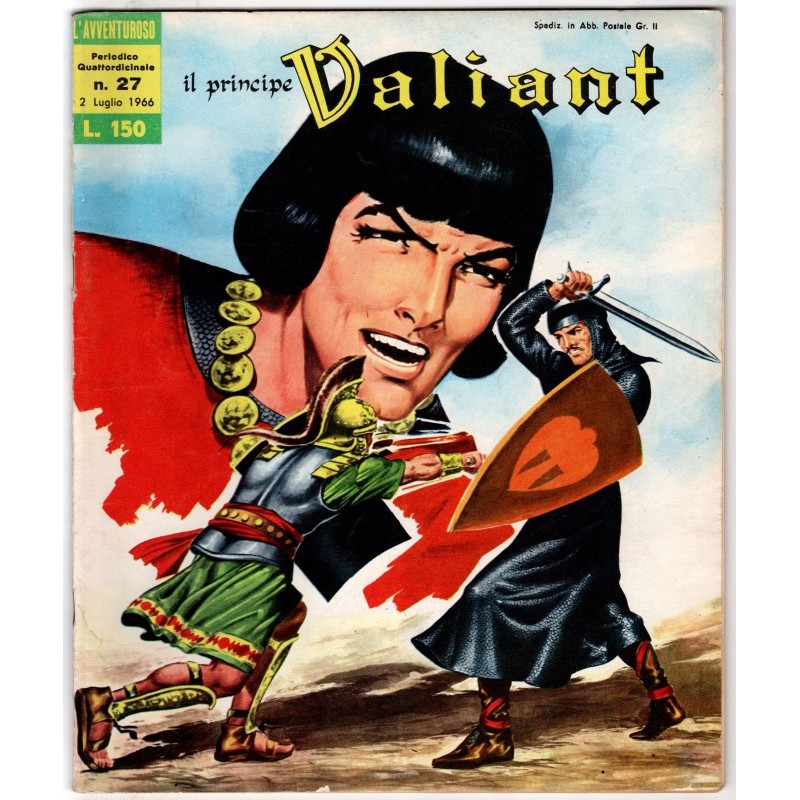 L'AVVENTUROSO. IL PRINCIPE VALIANT - N 27, 2 LUGLIO - 1966
