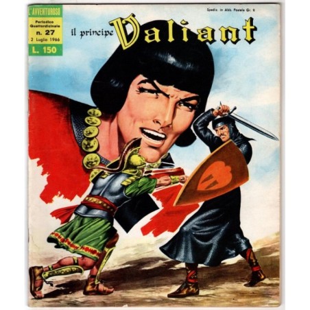 L'AVVENTUROSO. IL PRINCIPE VALIANT - N 27, 2 LUGLIO - 1966