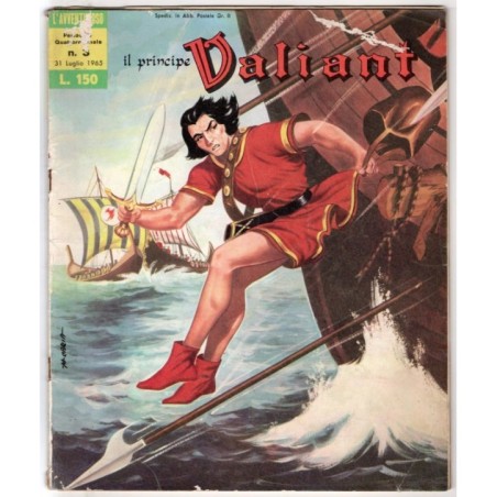 L'AVVENTUROSO. IL PRINCIPE VALIANT - N 3, 31 LUGLIO - 1965