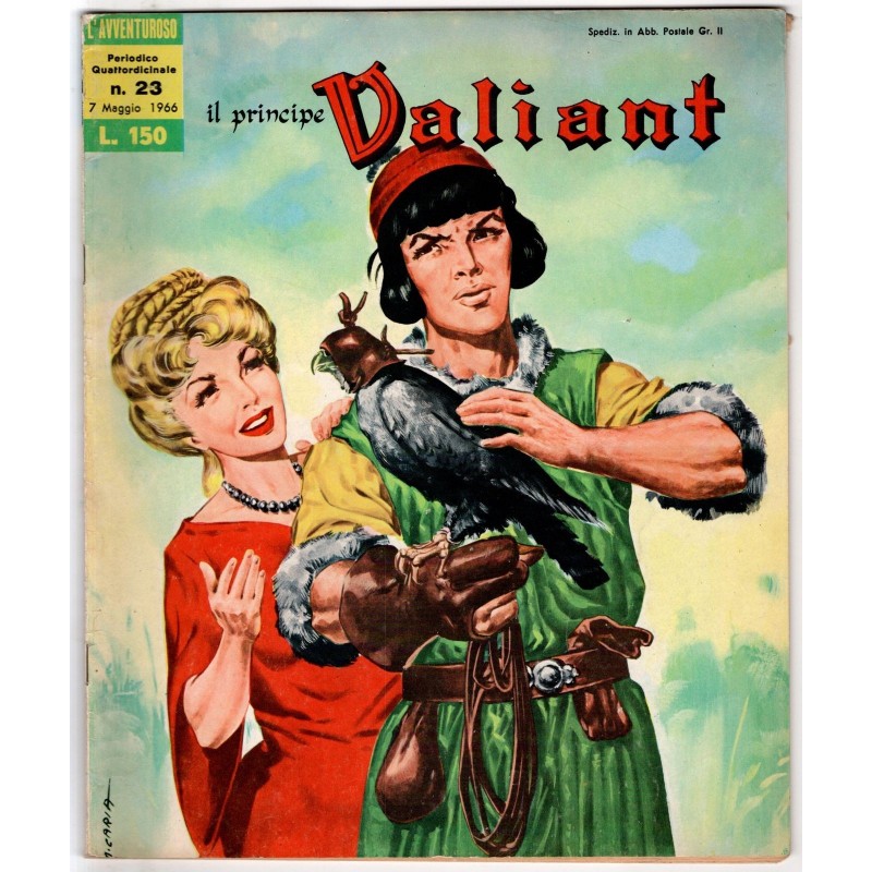 L'AVVENTUROSO. IL PRINCIPE VALIANT - N 23, 7 MAGGIO - 1966