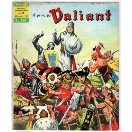 L'AVVENTUROSO. IL PRINCIPE VALIANT - N 5, 28 AGOSTO - 1965