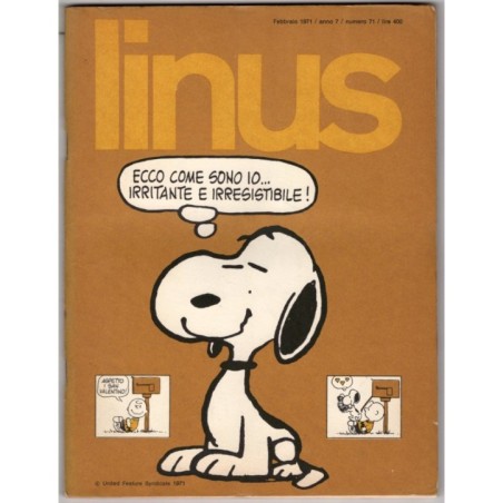 LINUS - N 71 - 1971