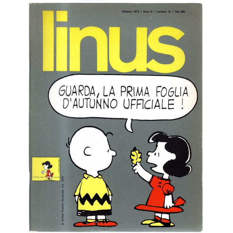 LINUS - N 10 - 1973