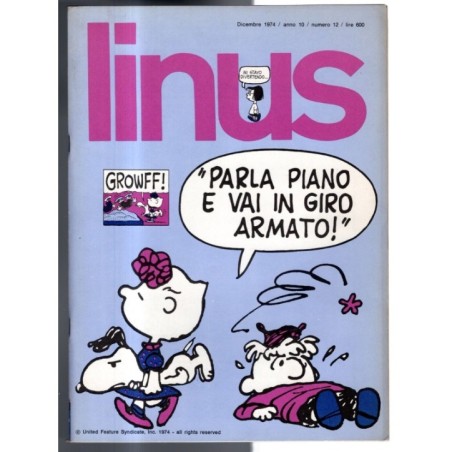 LINUS - N 12 - 1974