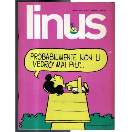 LINUS - N 8 - 1973
