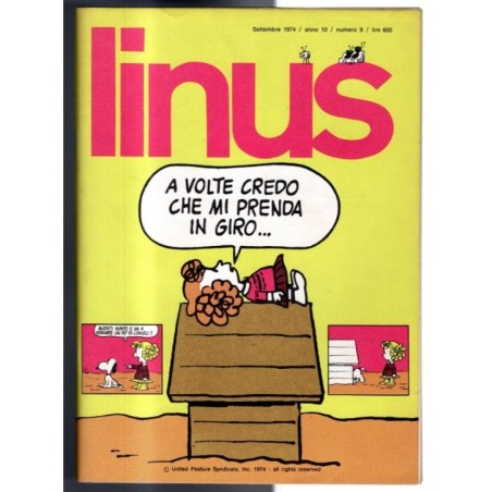 LINUS - N 9 - 1974