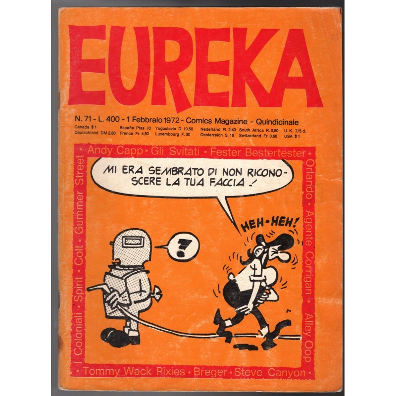 EUREKA - N.71, FEBBRAIO - 1972