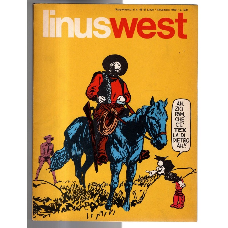 LINUS - SUPPLEMENTO AL N 56, NOVEMBRE - 1969 - LINUSWEST
