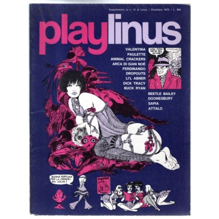 LINUS - SUPPLEMENTO AL N 12, DICEMBRE - 1972 - PLAYLINUS