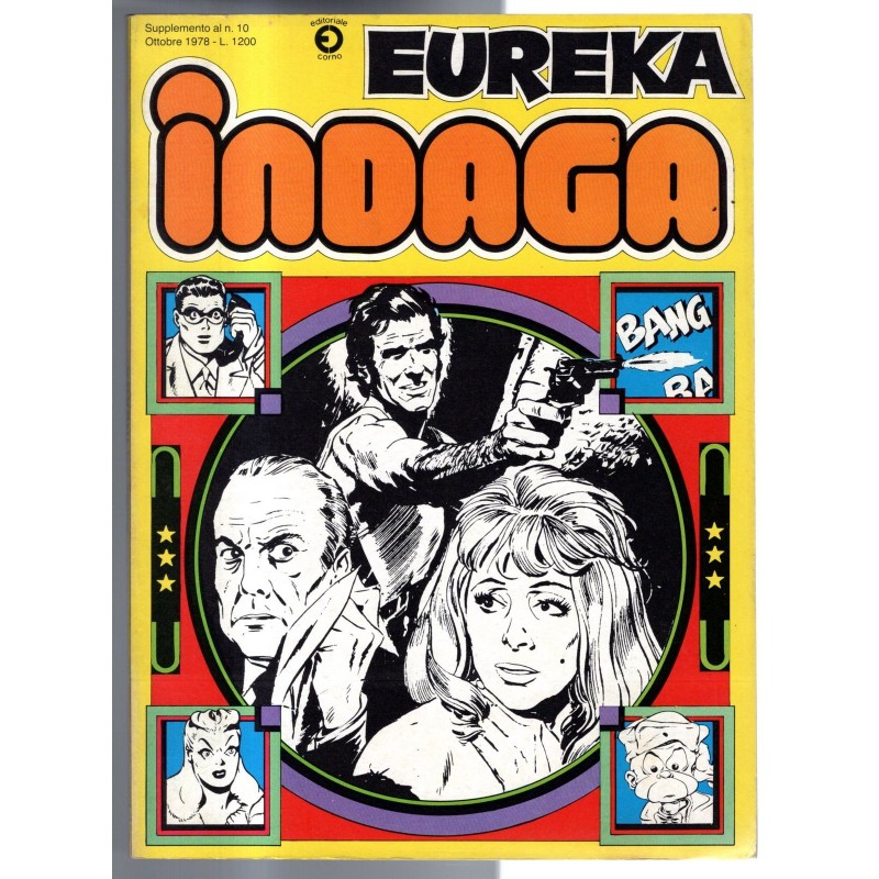 EUREKA - SUPPLEMENTO AL N 10, OTTOBRE - 1978 - INDAGA