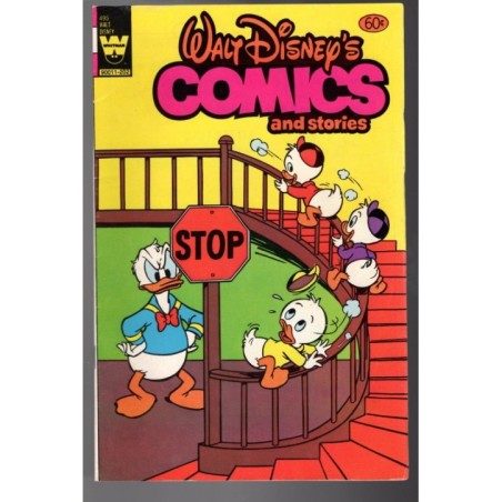 WALT DISNEY'S COMICS AND STORIES 495 - WHITMAN 1982 - BAGGED BOARDED - FN+(6.5)