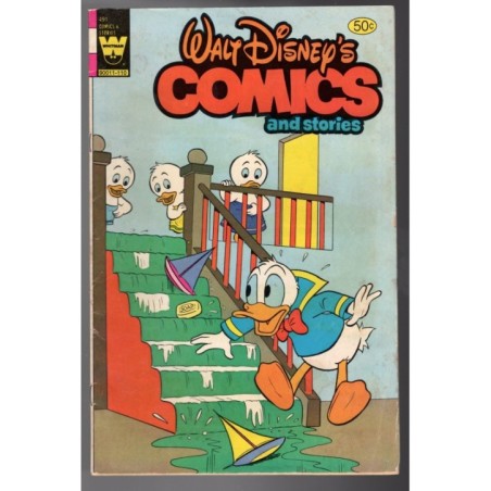 WALT DISNEY'S COMICS AND STORIES 491 - WHITMAN 1981 - BAGGED BOARDED - VG (4.0)