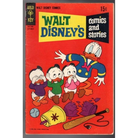 WALT DISNEY'S COMICS AND STORIES 12 - GOLDKEY 69 - BAGGED BOARDED - VG/FN (5.0)