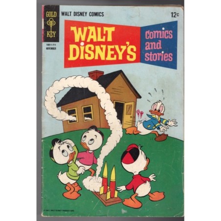 WALT DISNEY'S COMICS AND STORIES 2 - GOLDKEY 1967 - BAGGED BOARDED - VG+(4.5)