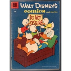 WALT DISNEY'S COMICS AND STORIES 216 - DELL 1958 - BAGGED BOARDED - VG (4.0)