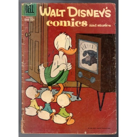 WALT DISNEY'S COMICS AND STORIES 220 - DELL 1959 - BAGGED BOARDED - GD(2.0)