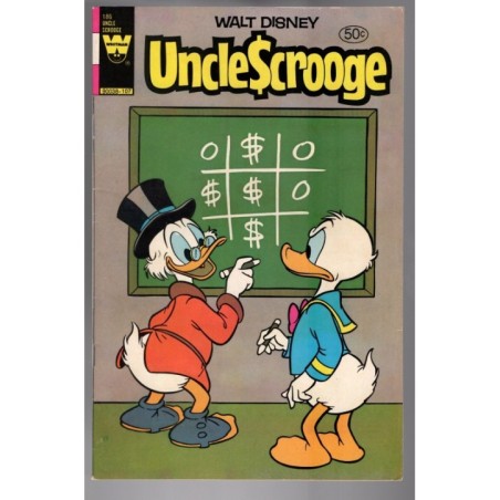 WALT DISNEY UNCLE SCROOGE 186 - WHITMAN 1981 - BAGGED BOARDED - FN/VF (7.0)
