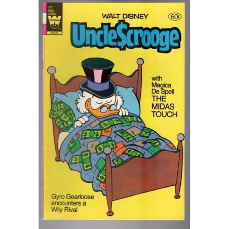 WALT DISNEY UNCLE SCROOGE 207 - WHITMAN 1984 - BAGGED BOARDED - VF-(7.5)
