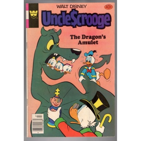 WALT DISNEY UNCLE SCROOGE 166 - WHITMAN 1979 - BAGGED BOARDED - VG/FN (5.0)
